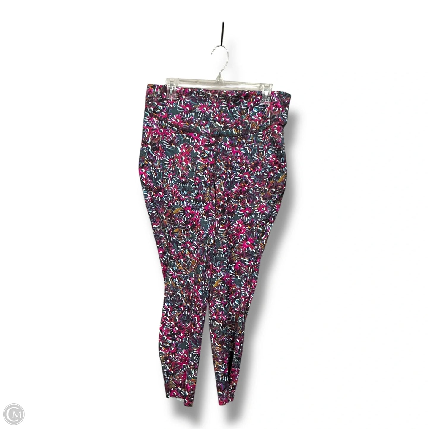 Athletic Leggings By Lululemon In Multi-colored, Size: Xl