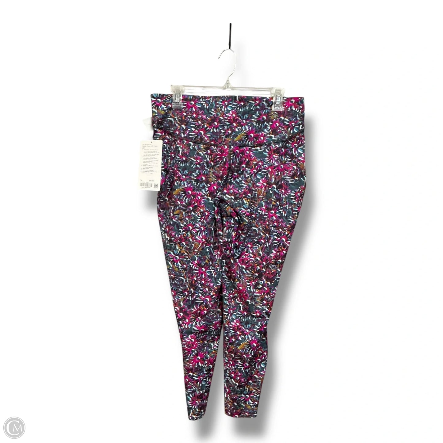 Athletic Leggings By Lululemon In Multi-colored, Size: Xl