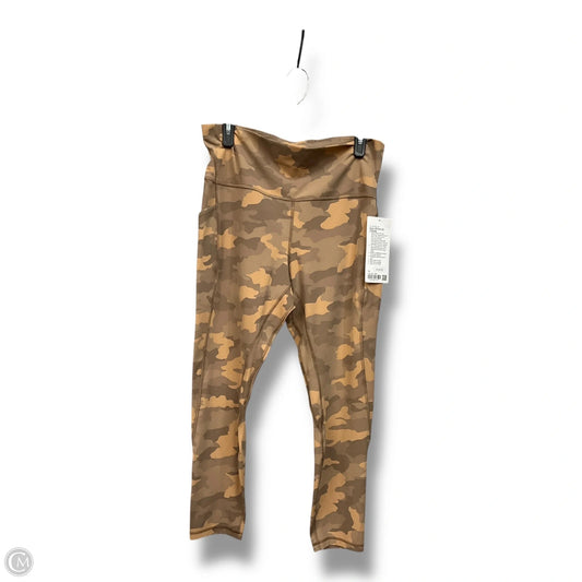 Athletic Leggings By Lululemon In Camouflage Print, Size: Xl