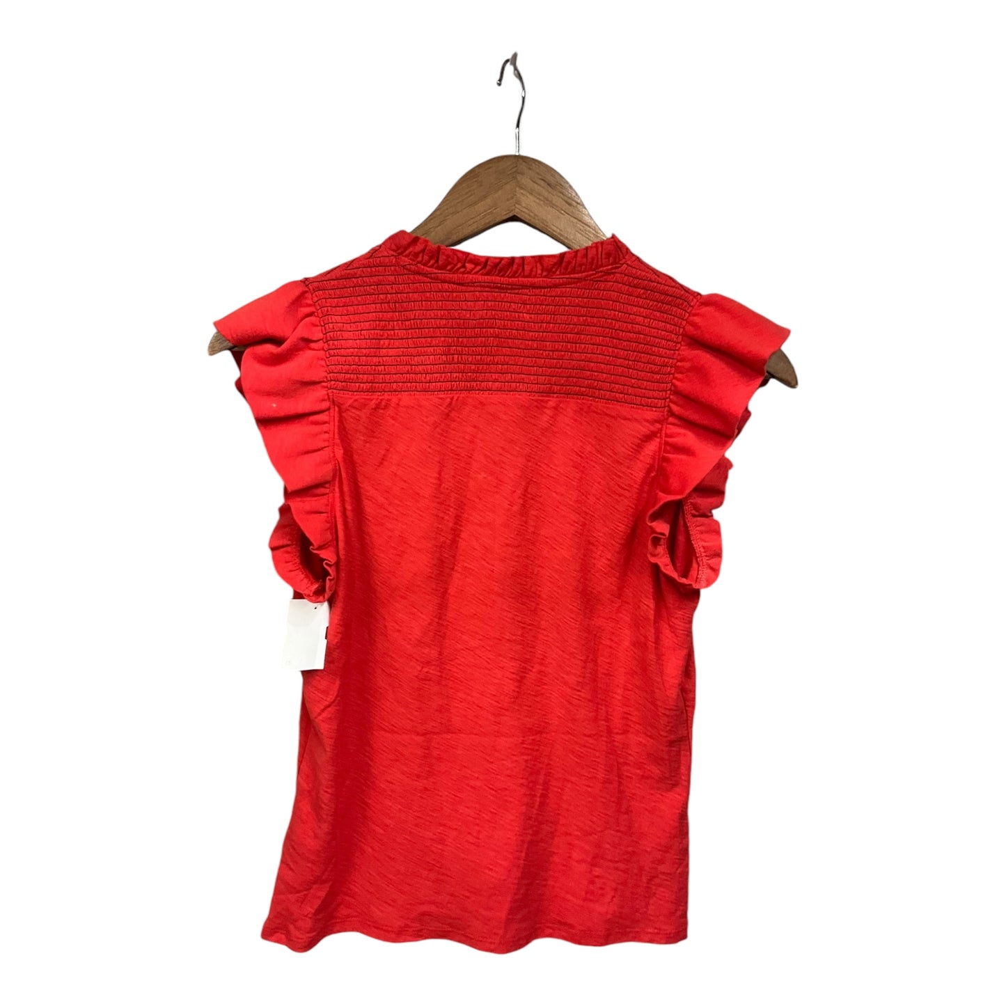 Top Sleeveless By Nation In Red, Size: S