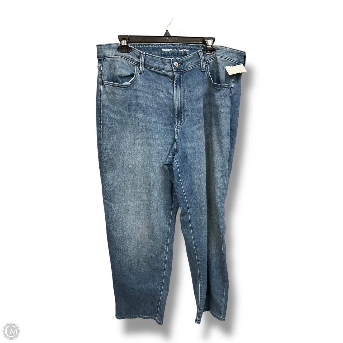 Jeans Wide Leg By Old Navy In Blue Denim, Size: 18