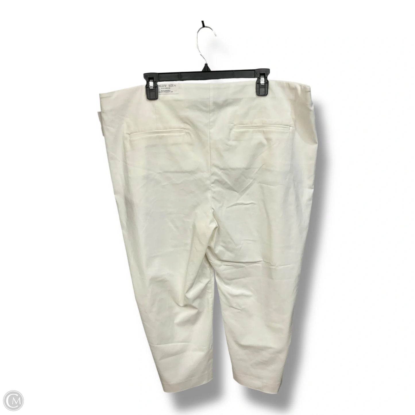 Pants Dress By Chicos In White, Size: 20