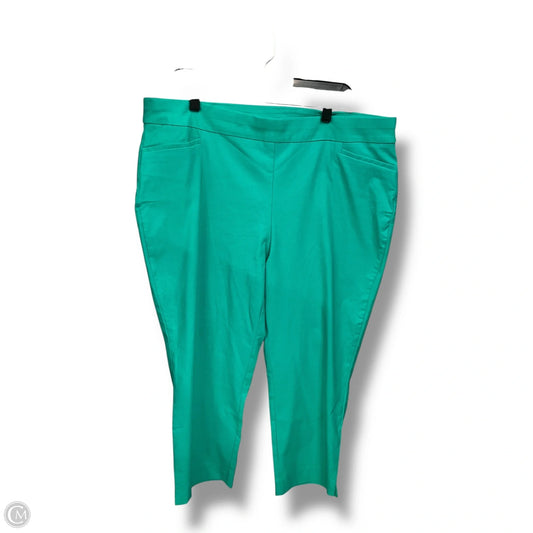 Pants Dress By Chicos In Green, Size: 18