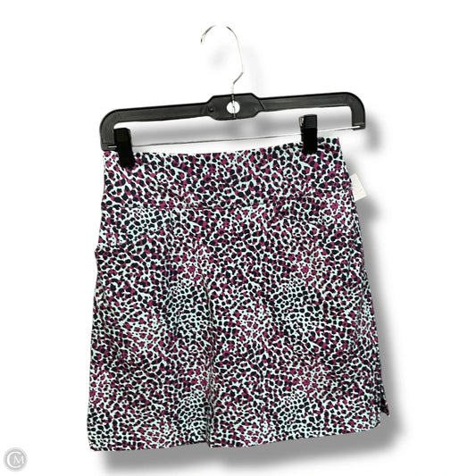 Athletic Skort By Lady Hagen In Animal Print, Size: Xs