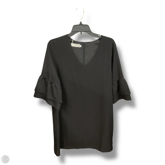 Dress Casual Midi By Clothes Mentor In Black, Size: L