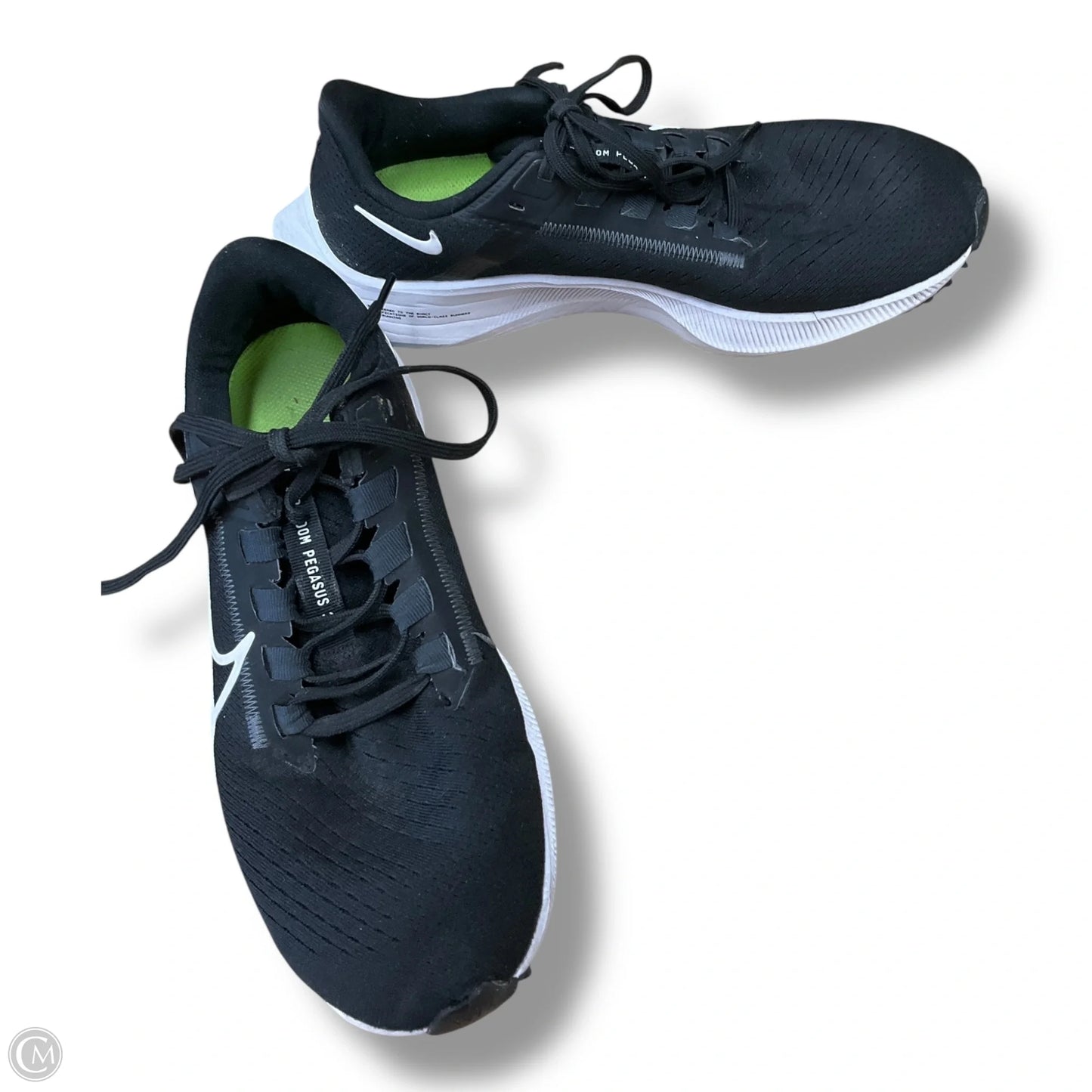 Shoes Athletic By Nike Apparel In Black, Size: 8