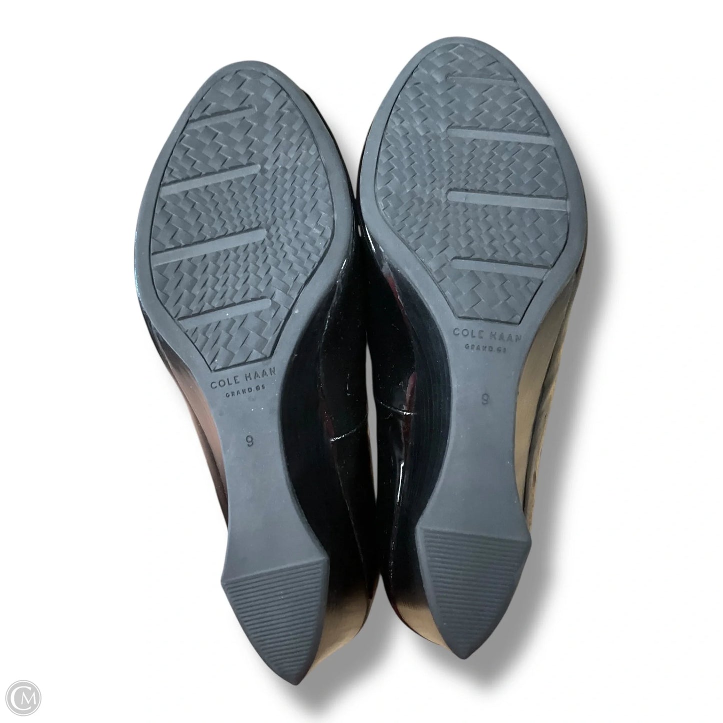 Shoes Heels Wedge By Cole-haan In Black, Size: 9