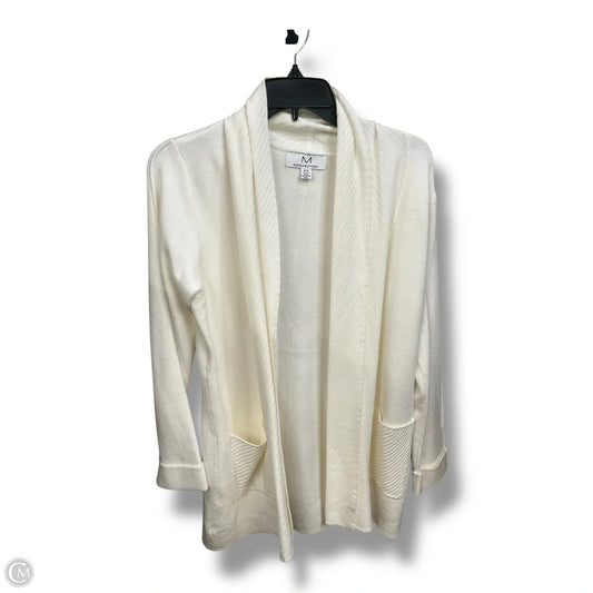Cardigan By Magaschoni In White, Size: M