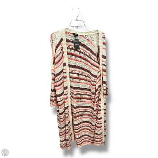 Cardigan By Torrid In Multi-colored, Size: 3x