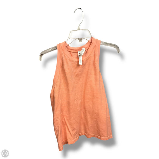 Athletic Tank Top By Athleta In Orange, Size: Xl
