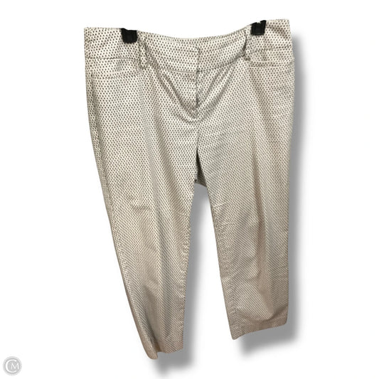 Pants Dress By Loft In Black & Tan, Size: 10