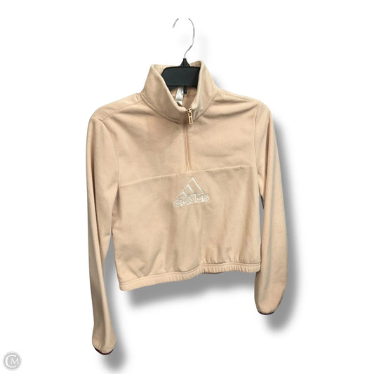 Athletic Fleece By Adidas In Tan, Size: S
