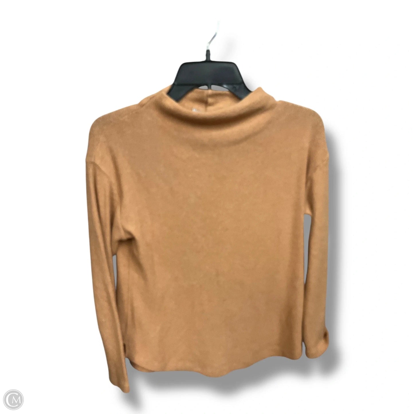 Top Long Sleeve By Old Navy In Tan, Size: Xs