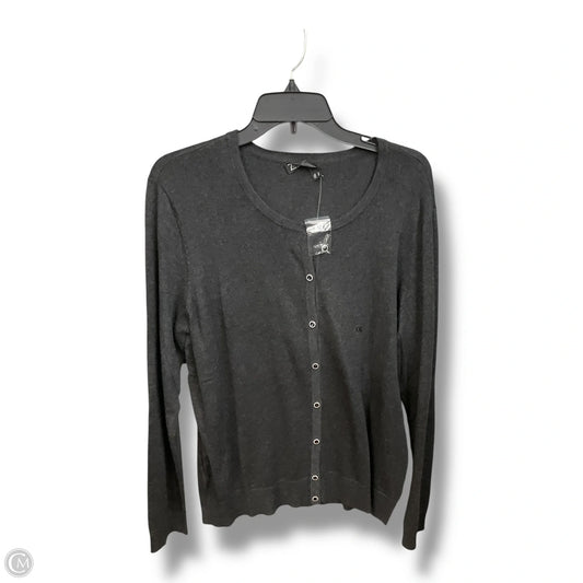 Cardigan By New York And Co In Grey, Size: Xxl