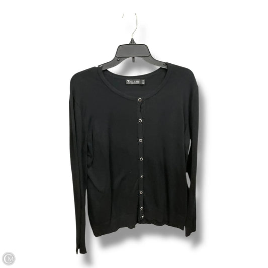 Cardigan By New York And Co In Black, Size: Xxl