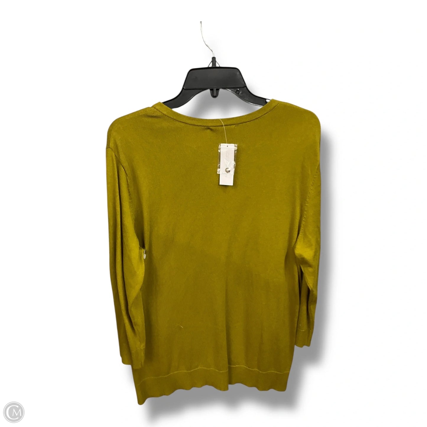 Cardigan By New York And Co In Green, Size: Xxl