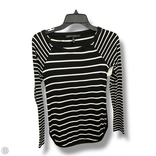 Top Long Sleeve By White House Black Market In Striped Pattern, Size: Xxs