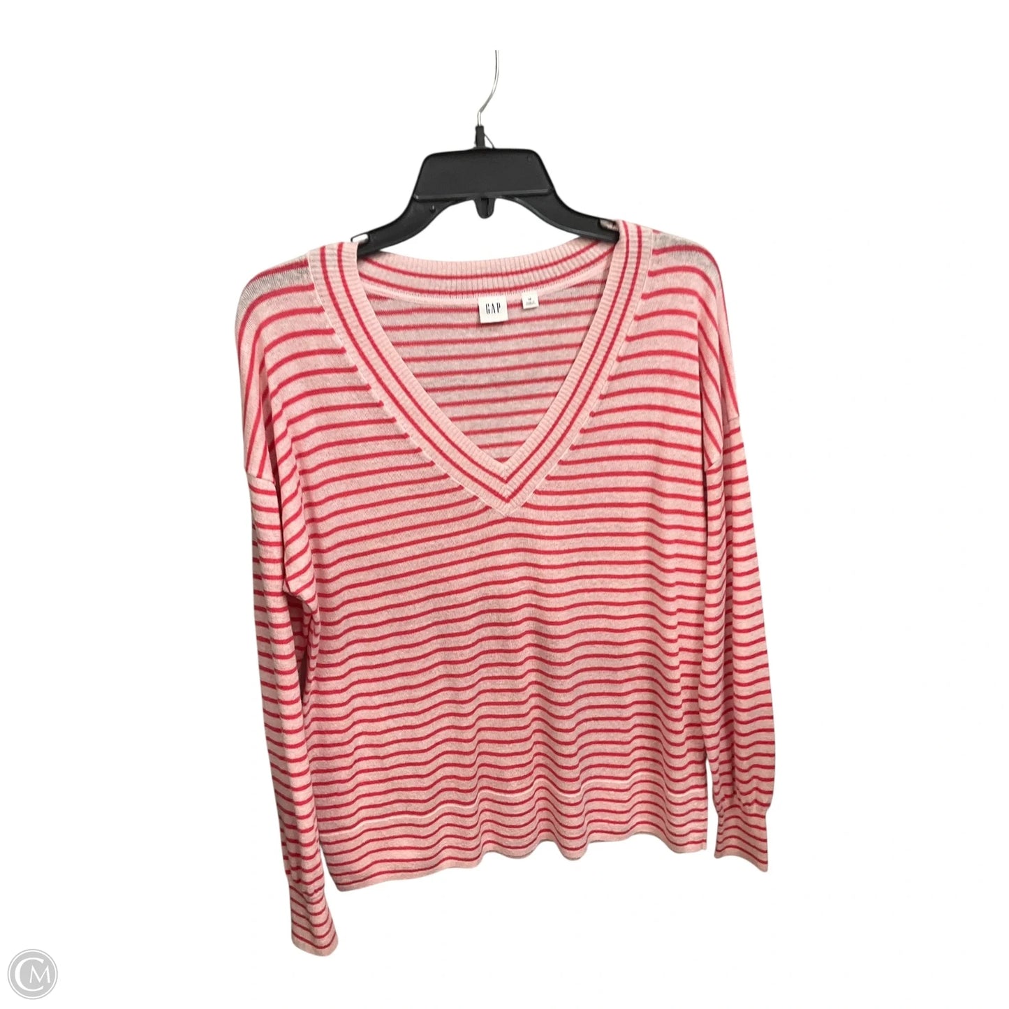 Top Long Sleeve By Gap In Pink, Size: M