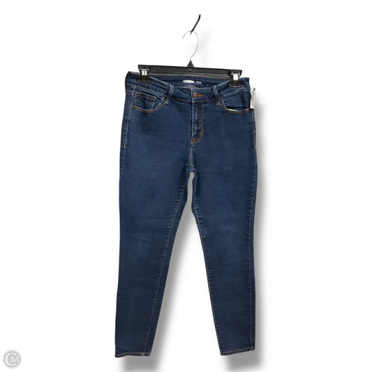 Jeans Skinny By Old Navy In Blue Denim, Size: 8