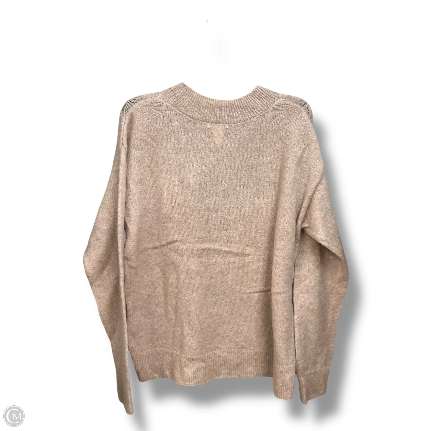 Sweater By Clothes Mentor In Tan, Size: M