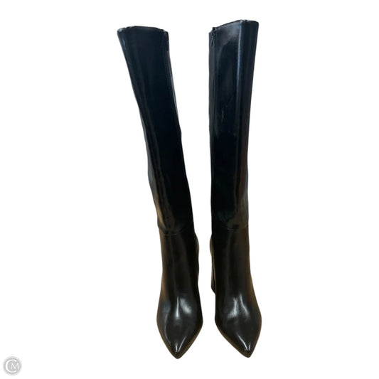 Boots Knee Heels By Scoop In Black, Size: 7
