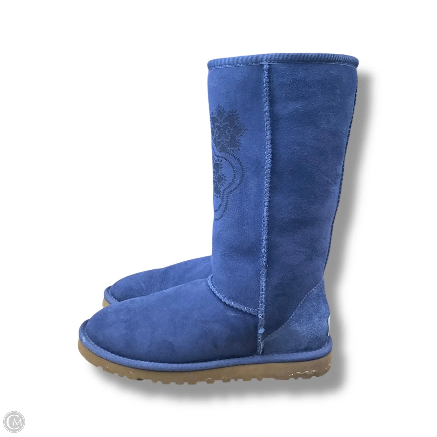 Boots Designer By Ugg In Purple, Size: 6