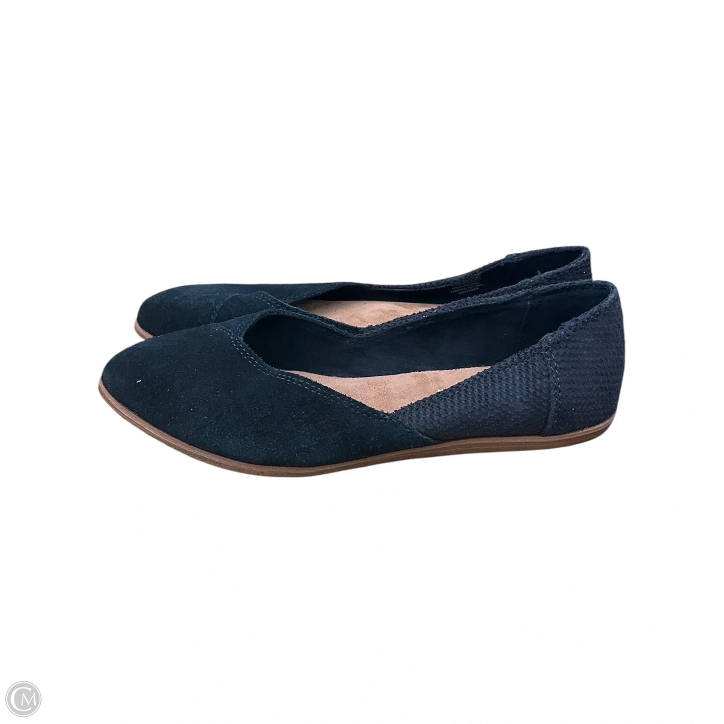 Shoes Flats By Toms In Black, Size: 6
