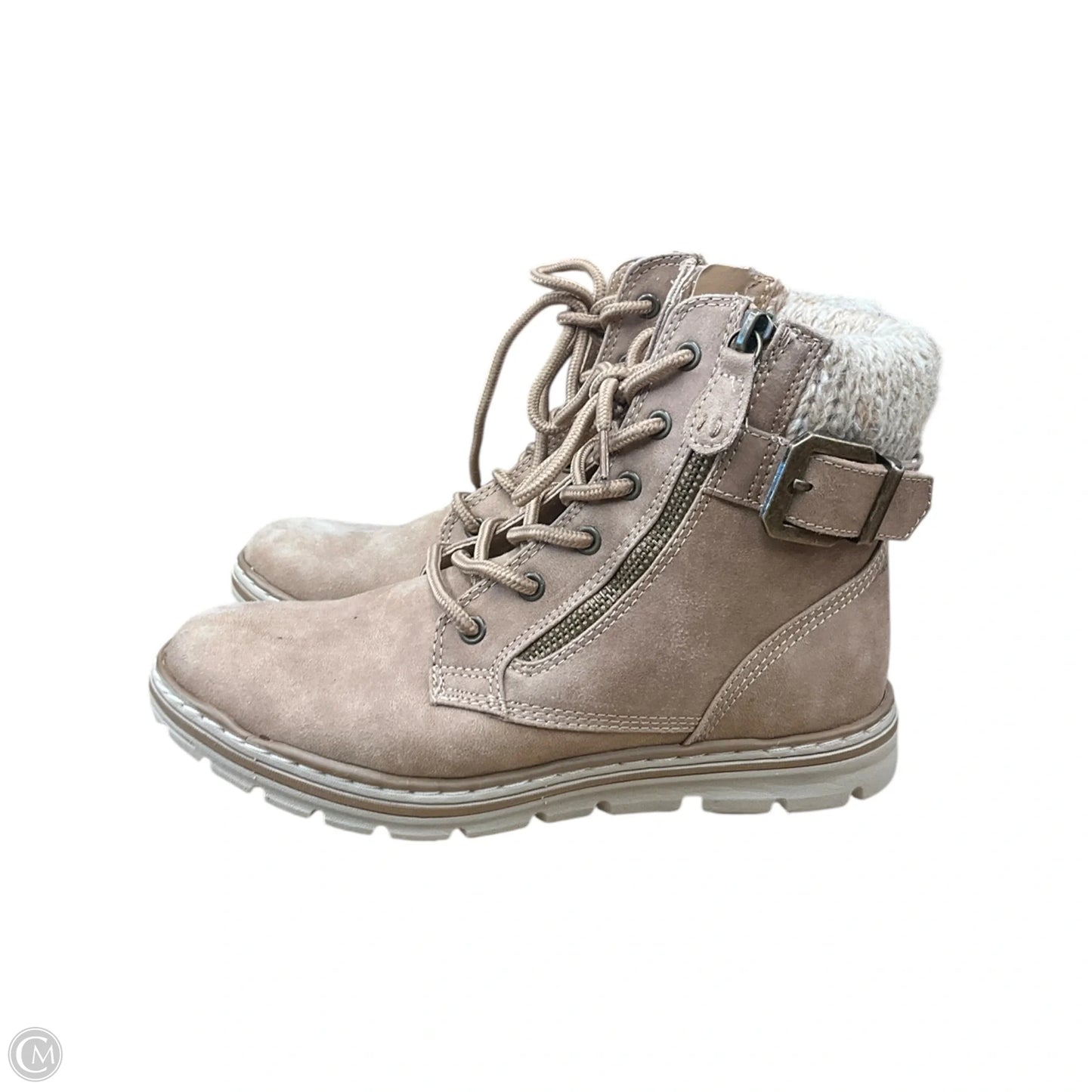Boots Ankle Flats By Cliffs By White Mountain In Brown, Size: 6