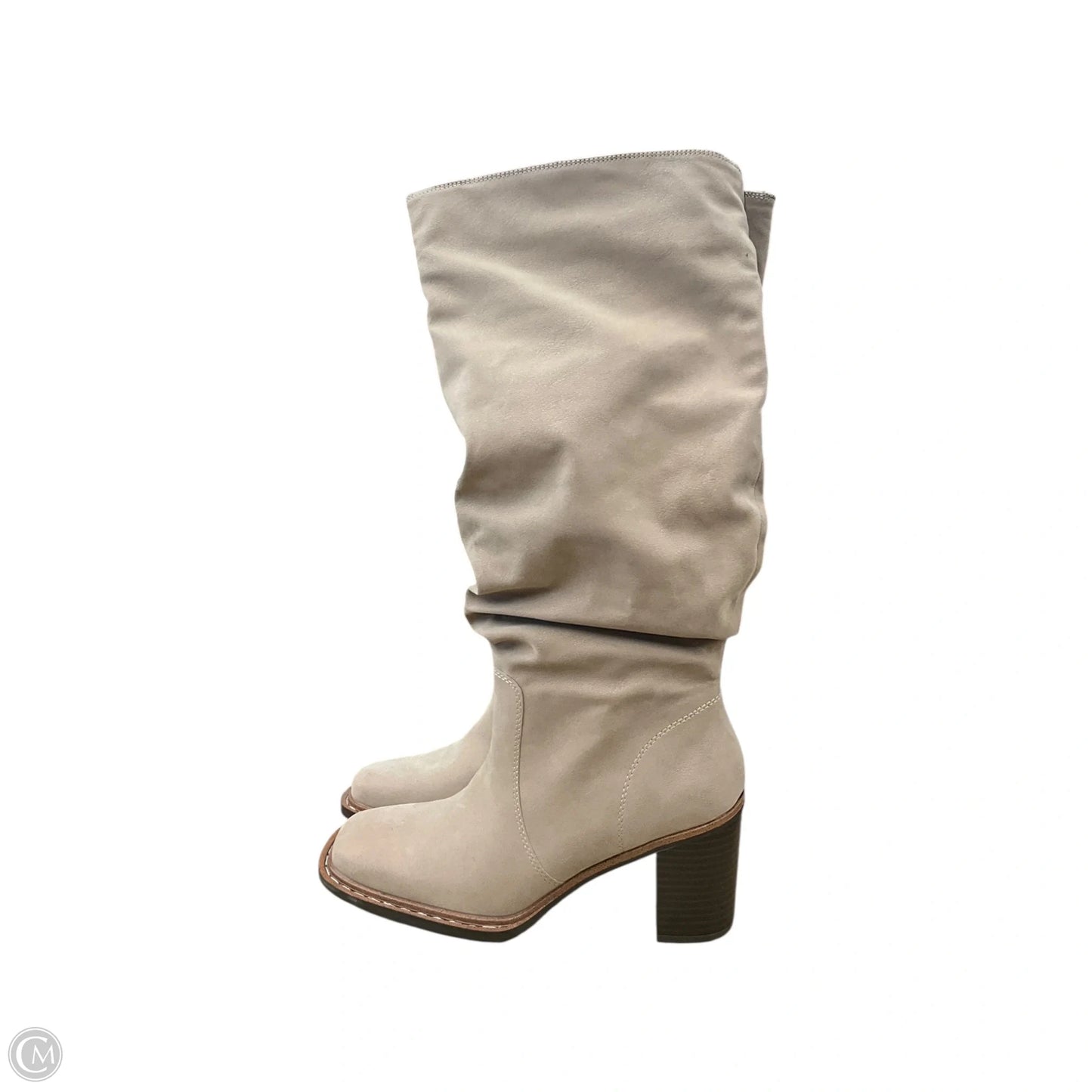Boots Mid-calf Heels By Maurices In Tan, Size: 6