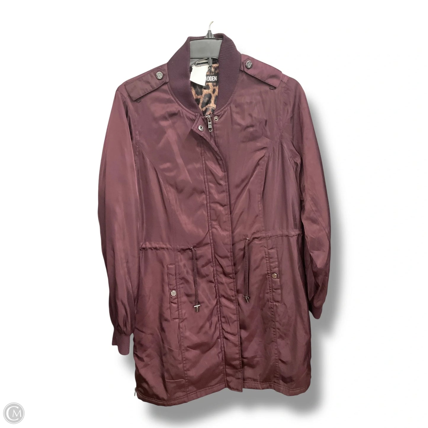 Coat Other By Steve Madden In Maroon, Size: M