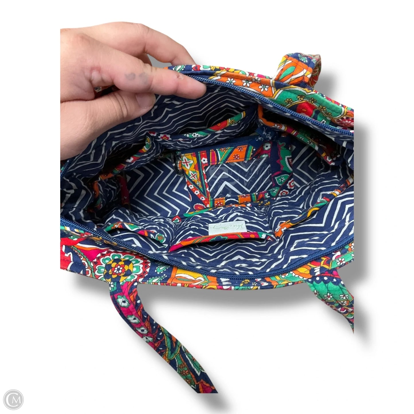 Handbag By Vera Bradley, Size: Medium