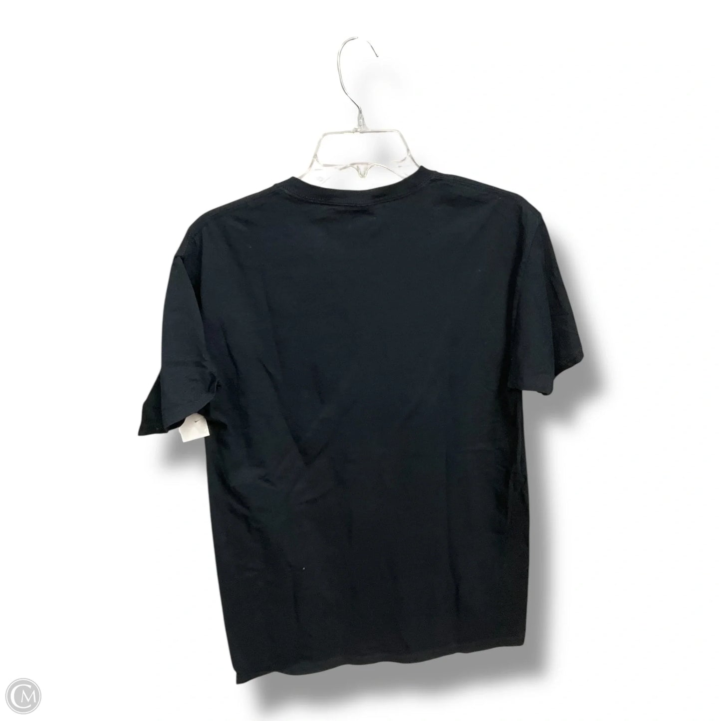 Top Short Sleeve By Authentic In Black, Size: M