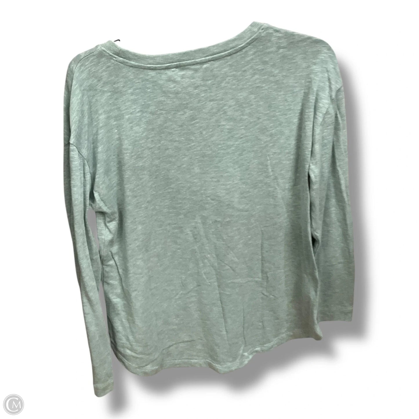 Top Long Sleeve By Loft In Green, Size: M