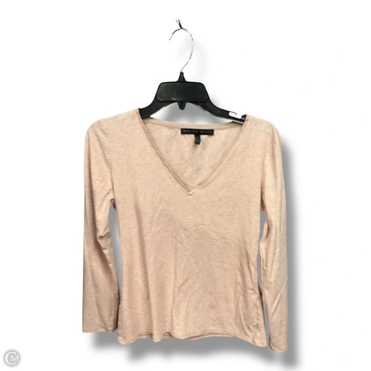 Top 3/4 Sleeve By White House Black Market In Pink, Size: S
