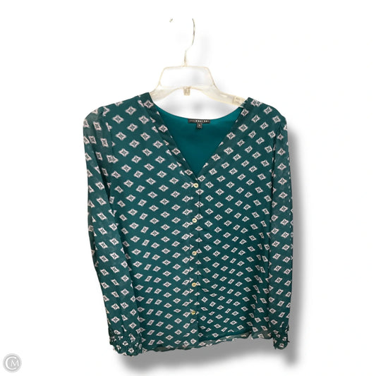 Top Long Sleeve By West Kei In Green, Size: L
