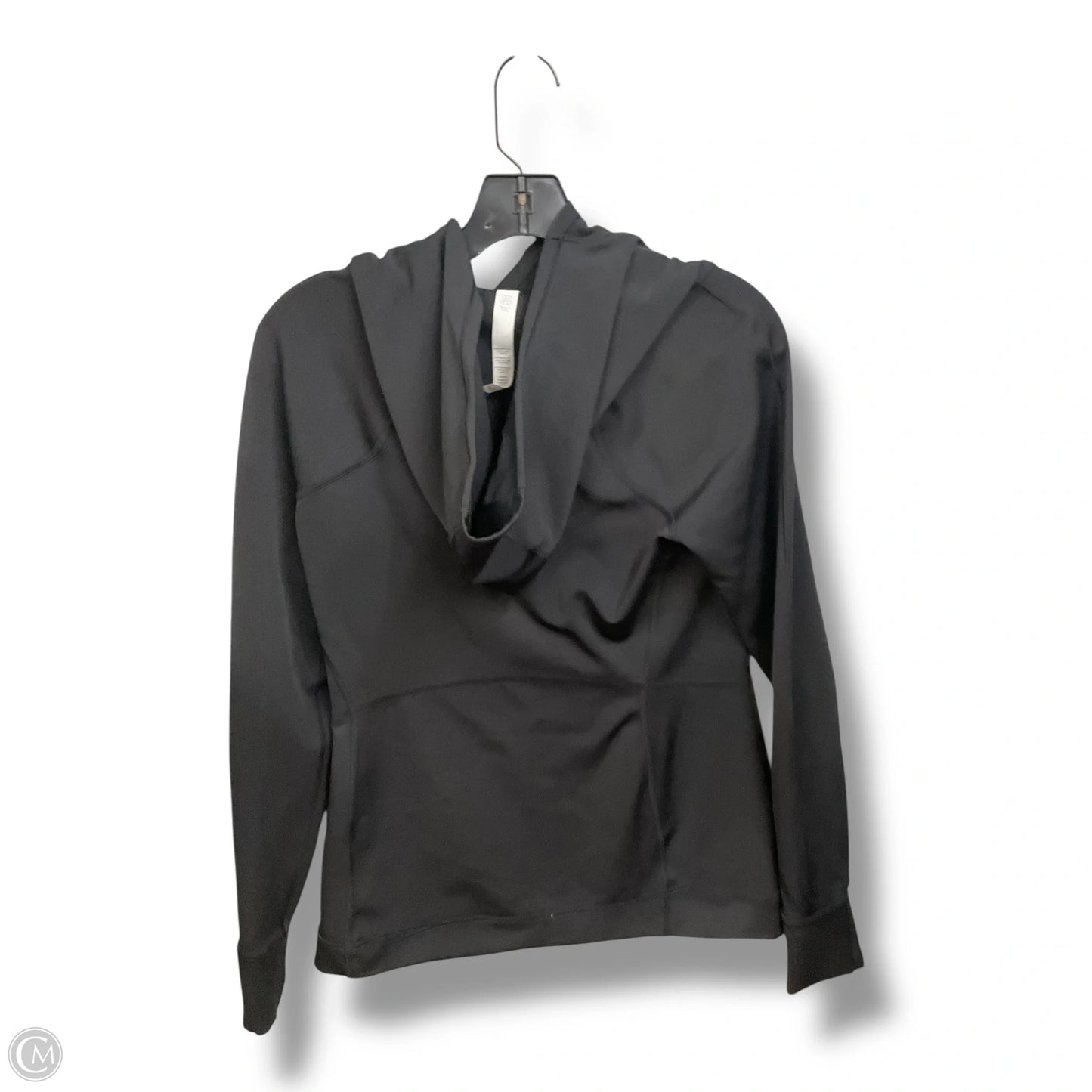 Athletic Jacket By Lululemon In Black, Size: M