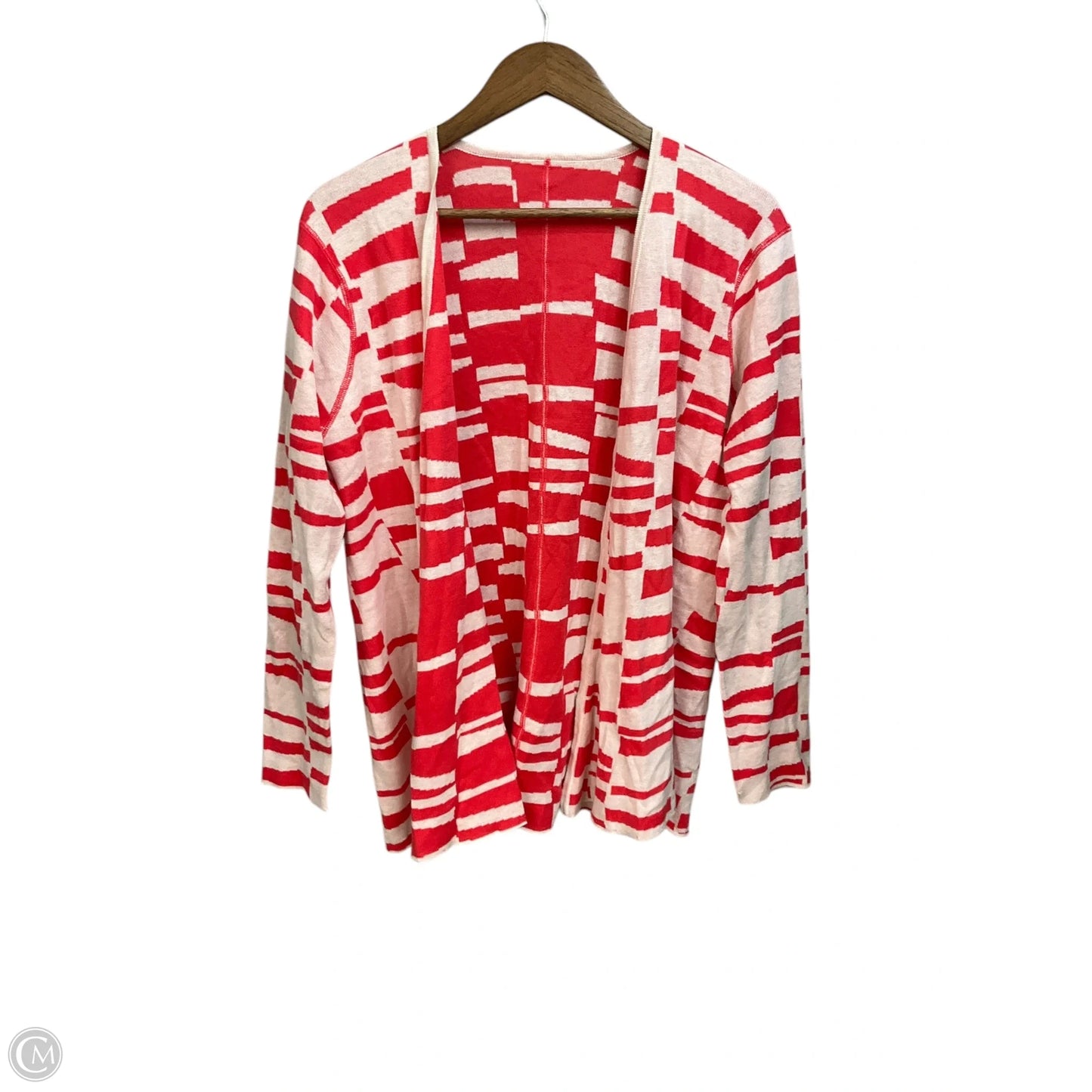 Cardigan By Cmc In Striped Pattern, Size: L