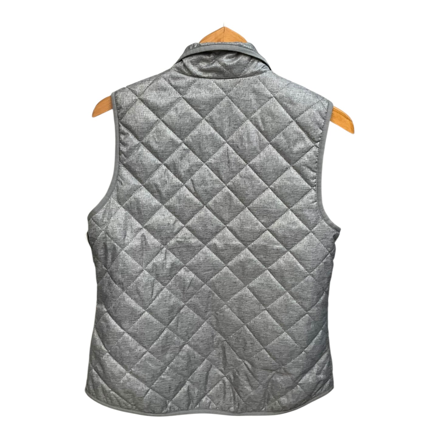 Vest Puffer & Quilted By Old Navy In Grey, Size: M