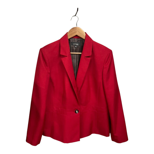 Blazer By Jones Wear In Red, Size: Xl