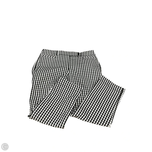 Pants Cropped By Cmc In Plaid Pattern, Size: 6