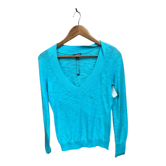 Top Long Sleeve By Express In Blue, Size: M