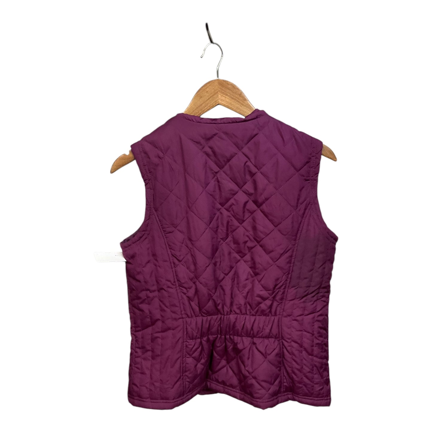 Vest Faux Fur & Sherpa By Relativity In Purple, Size: M