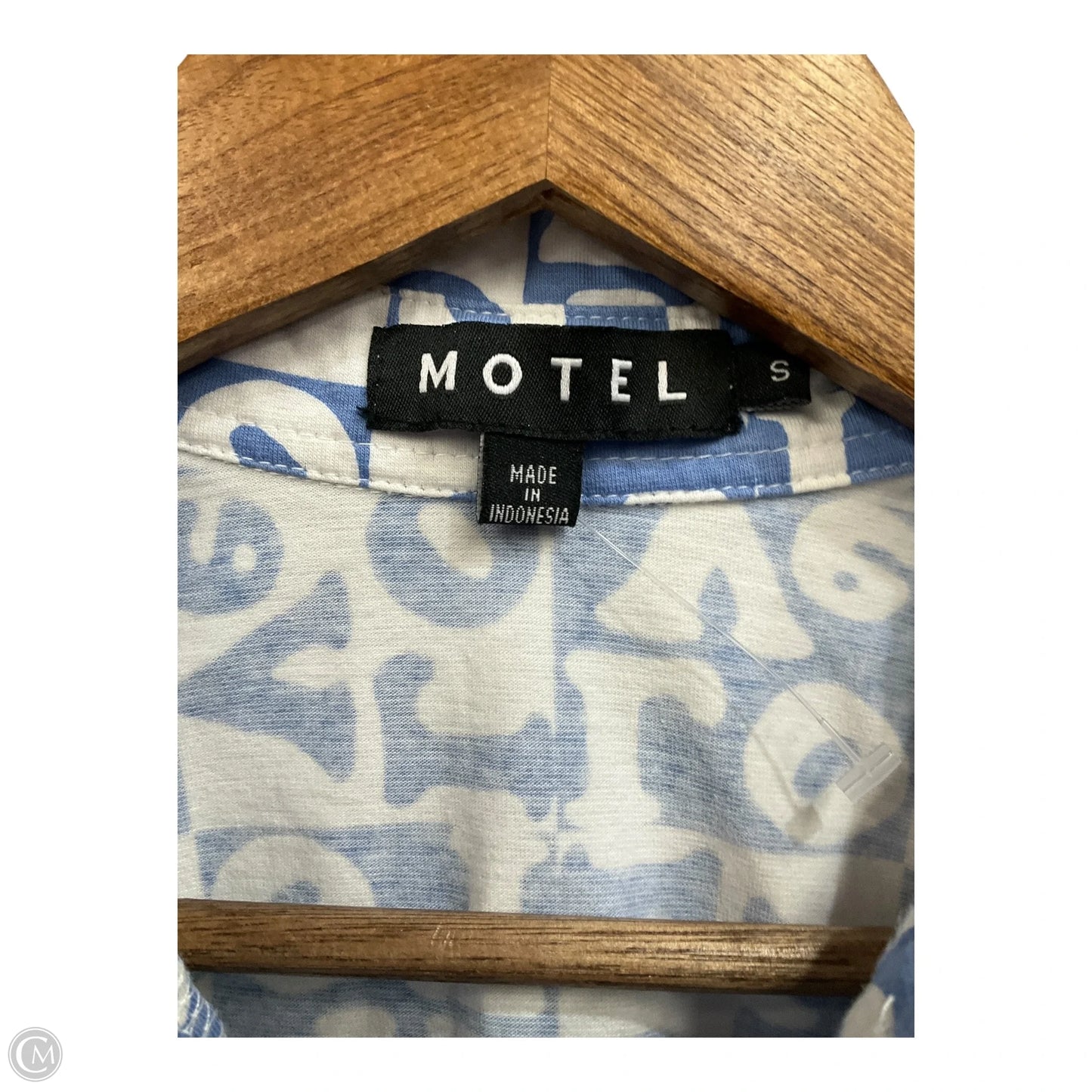 Dress Casual Short By Cmc In Blue, Size: S