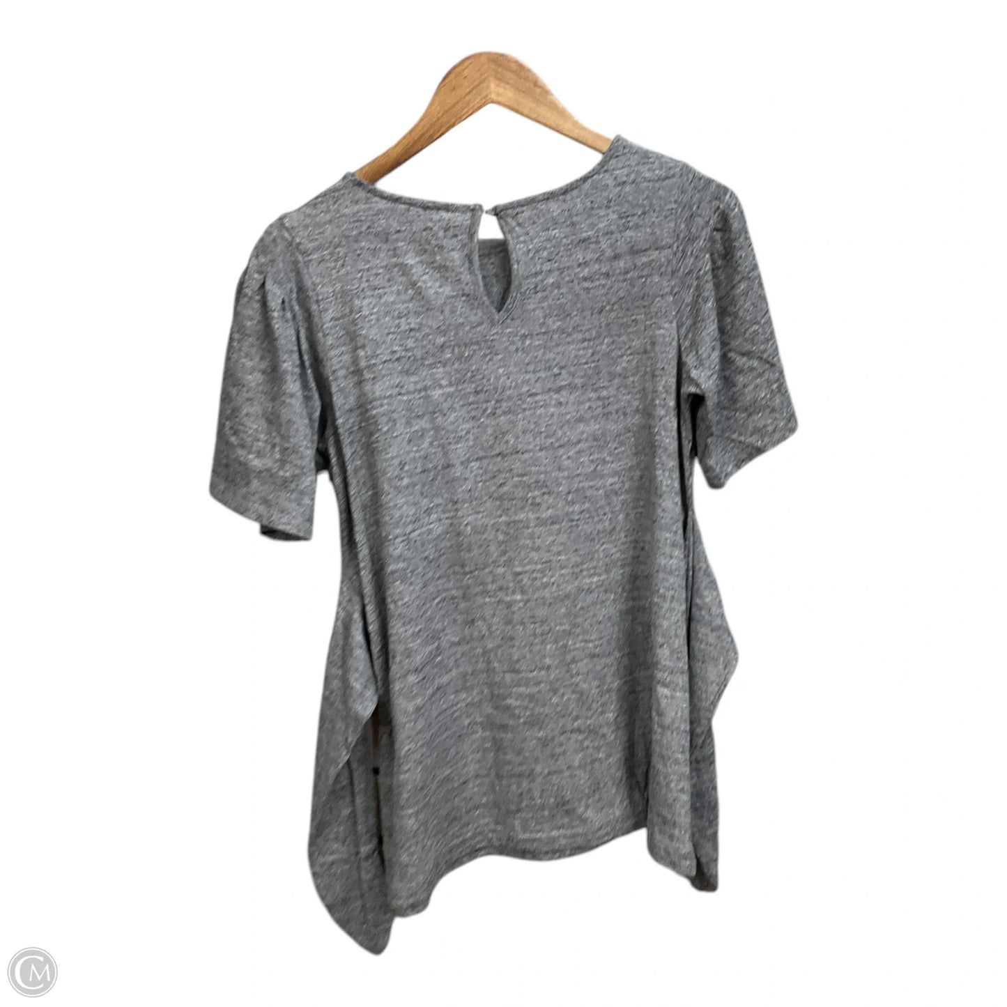 Top 3/4 Sleeve By Jessica Simpson Maternity In Grey, Size: S