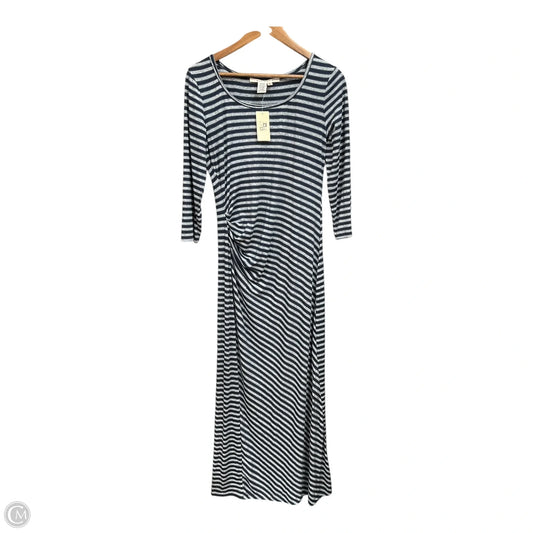 Dress Casual Maxi By Max Studio In Blue, Size: L