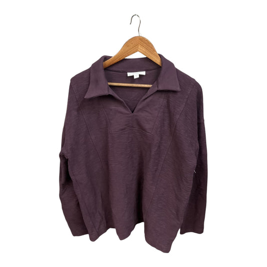 Sweater By Pure Jill In Purple, Size: Xl