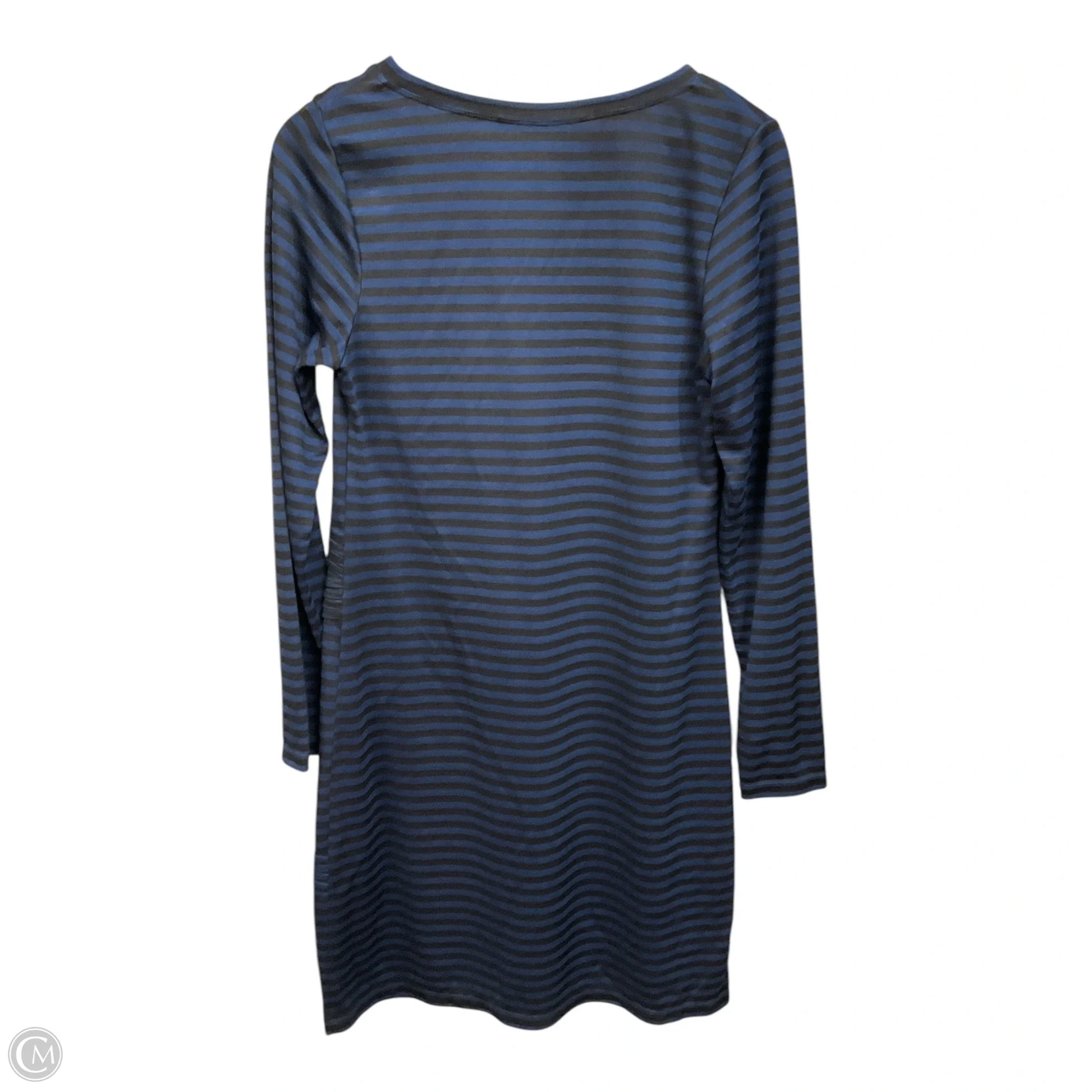 Dress Casual Midi By Max Studio In Blue, Size: L Clothes Mentor Westerville OH #126 Dress Casual Midi By Max Studio In Blue, Size: L Clothes Mentor Westerville OH #126