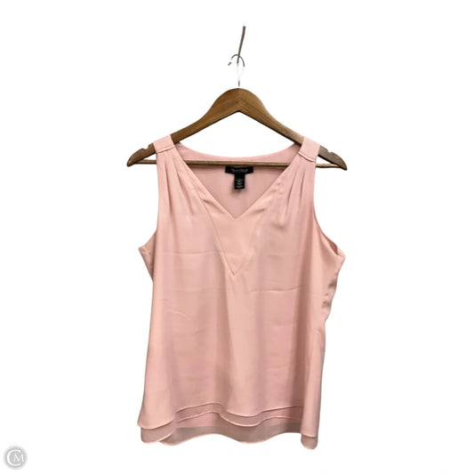 Blouse Sleeveless By White House Black Market In Pink, Size: S
