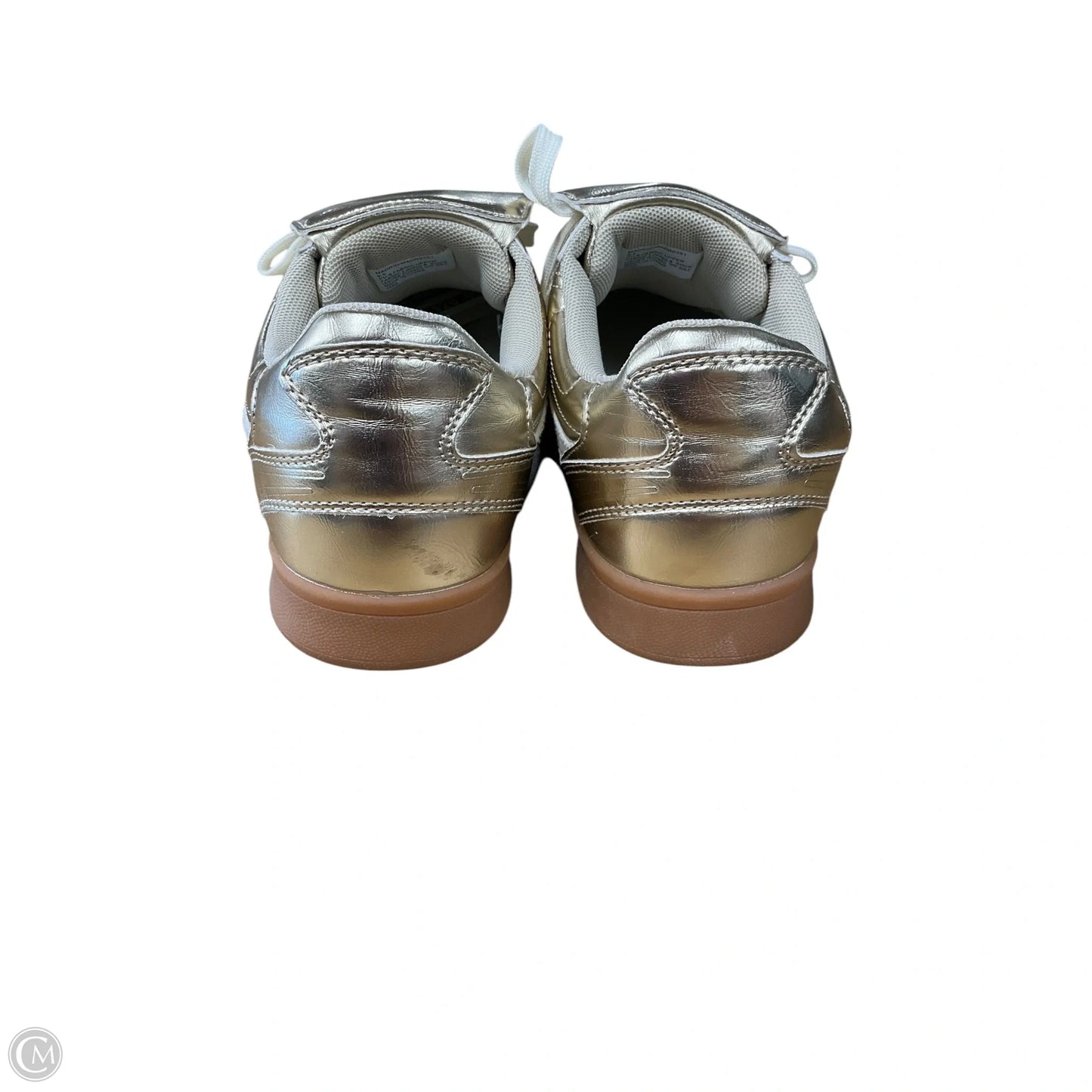 Shoes Sneakers By Steve Madden In Gold, Size: 9.5