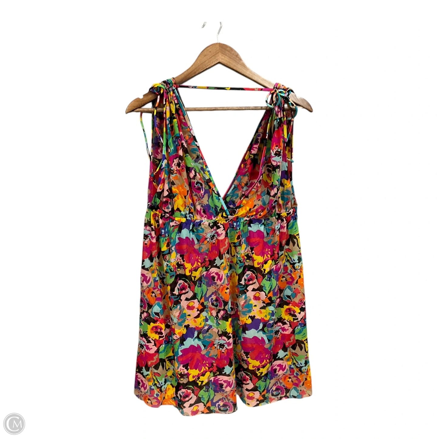 Swimwear Cover-up By Kenneth Cole Reaction In Multi-colored, Size: Xl